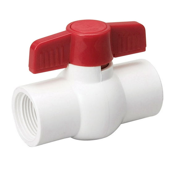 Mueller Streamline PVC Ball Valve 107-138 - Durable - 2", Multicolor