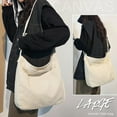 thumbnail image 3 of SPEKSEE Large Capacity Canvas Hobo Bag for Women, Vintage Dumpling‑Style Crossbody Shoulder Bag with Adjustable Wide Strap, Multi‑Pocket Casual Daily Commute Canvas Sling Purse, 3 of 7