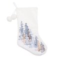 thumbnail image 1 of FAROOT Candy Bag Christmas Snowflake Patterns Sock Shaped Gift Bag, 1 of 8