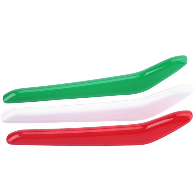 Tiras De Parrilla Decorativas Para Coche ANGGREK 3 Uds Frontal Brillante Para Levante 2017-2018