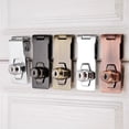 thumbnail image 4 of Cerradura de cajón sin perforaciones, candado de combinación de seguridad con tornillo, caja de letras, doble puerta, gabinete de oficina, 4 of 4
