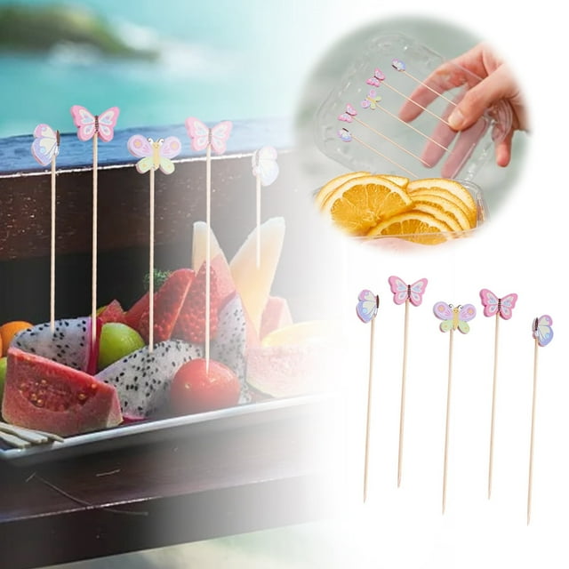 New Chinese New Year Toothpick 100PCS Year Fruit Bottle Holder Holders Stands Bottle Display Glass Holder Wooden Shelf Refrigerator Storage Rack for Drinks