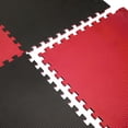 thumbnail image 6 of CAP 1.89" x 45.20" Black and Red Foam Interlocking Floor Mats, 4 Piece, 6 of 9