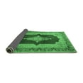 thumbnail image 2 of Ahgly Company Indoor Rectangle Medallion Emerald Green Traditional Area Rugs, 2' x 4', 2 of 4