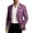 Purple, variant on FGVCTG Mens Notch Lapel Blazer Jacket Casual Regular Fit Sport Coat Business Wedding Suit Jacket for Daily Party Prom Office Wear Yellow M