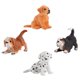 thumbnail image 4 of 4pcs Figuras de perro Playset Figuras de cachorro realistas Perros Animales Juguete Estilo aleatorio, 4 of 5