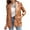 Khaki, variant on Lindreshi Shackets for Women 2023 with Pockets Women Casual Long Sleeve Solid Turndown Collar Buttons Fashion Coat