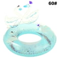 thumbnail image 2 of Anillo de natación de cisne con purpurina inflable, flotador de piscina de doble cisne divertido, flotador de piscina de verano para niños Ormromra CPB-DE-SSW471-3, 2 of 5