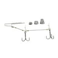 thumbnail image 4 of jinwen Fishing Treble Hooks Rigs Fishing Screw Rig with Screw Pin for Perch Fishing M, 4 of 9