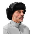 thumbnail image 4 of Ergodyne N-FernoÂ® 6802 Zippered Trapper Hat, Black, S/M, 4 of 7