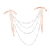 thumbnail image 5 of Decoración para respaldo de silla de boda, lazo de cinta, decoración para pasillo de boda con perla Rosa, 5 of 8