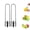 B2, variant on Generic Pepper Corer Seed Remover Tool Stainless Steel Reusable Washable