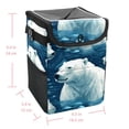 thumbnail image 5 of Bear Foldable Car Trash Can with Lid - Leak-proof Hanging Storage Bag for Car - Trash Can for Car, 5 of 6