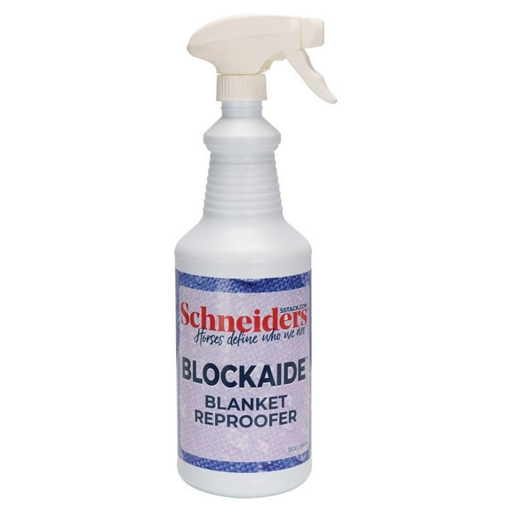 Schneiders BlockAide Blanket Reproofer for Horse | Easy Application | Size 32 oz