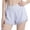 White, variant on Sngxgn Women's Shorts High Waisted Running Shorts Pocket Sporty Shorts Gym Elastic Workout Shorts(Pink,M)