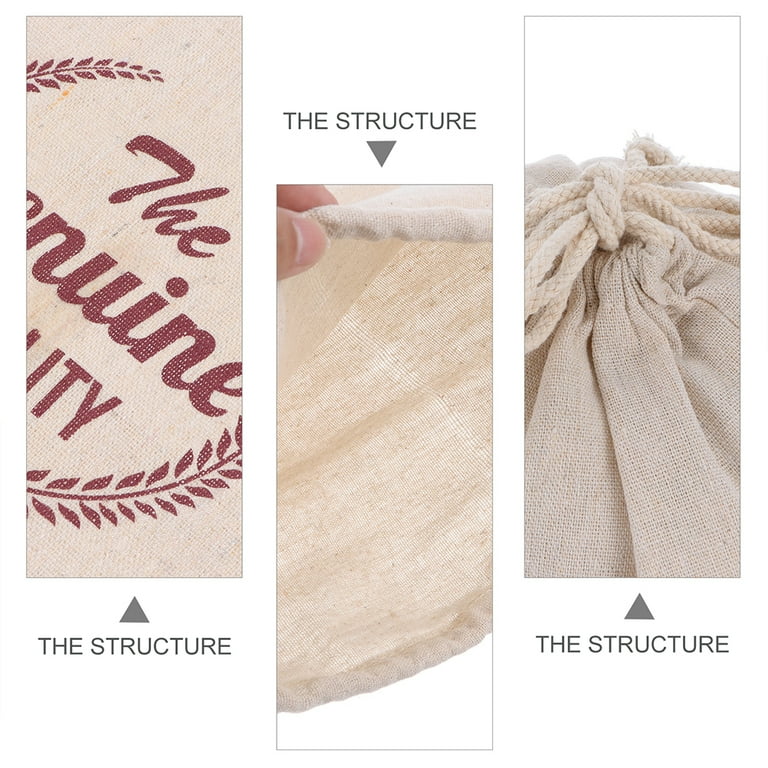 Drawstring bread bag pattern sale