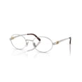 thumbnail image 2 of Miu Miu Women's 0Mu 50Zv Oval Metal Sunglasses Silver, 2 of 6