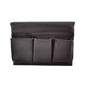thumbnail image 2 of Caja de almacenamiento universal para reposabrazos de ventanilla de coche | Organizador de cuero con soporte ajustable para teléfono, cartera, gafas de sol y bebidas | Negro, beige o marrón, 2 of 6