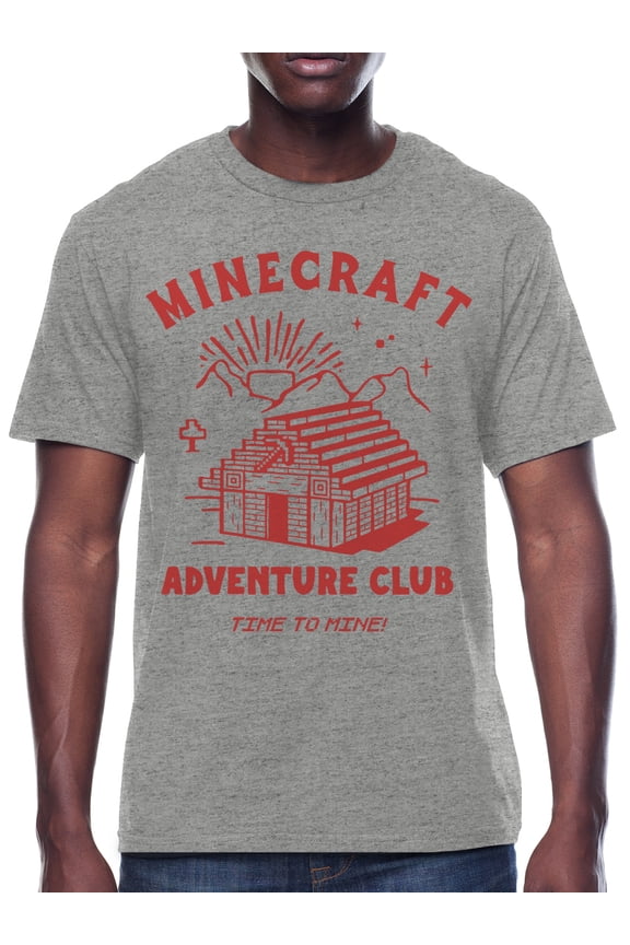 Mens and Big Men's Cotton Graphic Tee with Short Sleeves, Sizes S-3XL