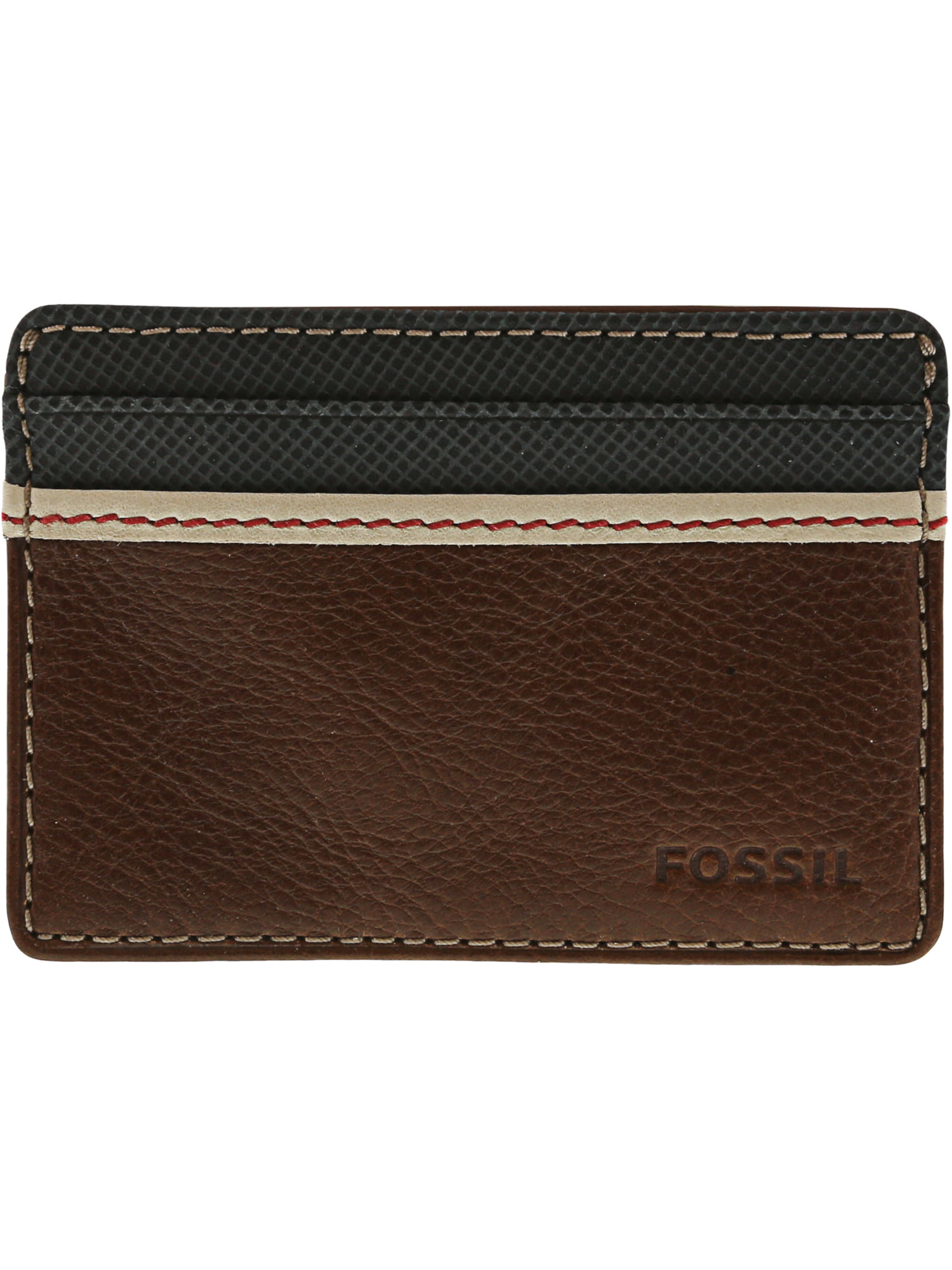 mens leather card case wallet