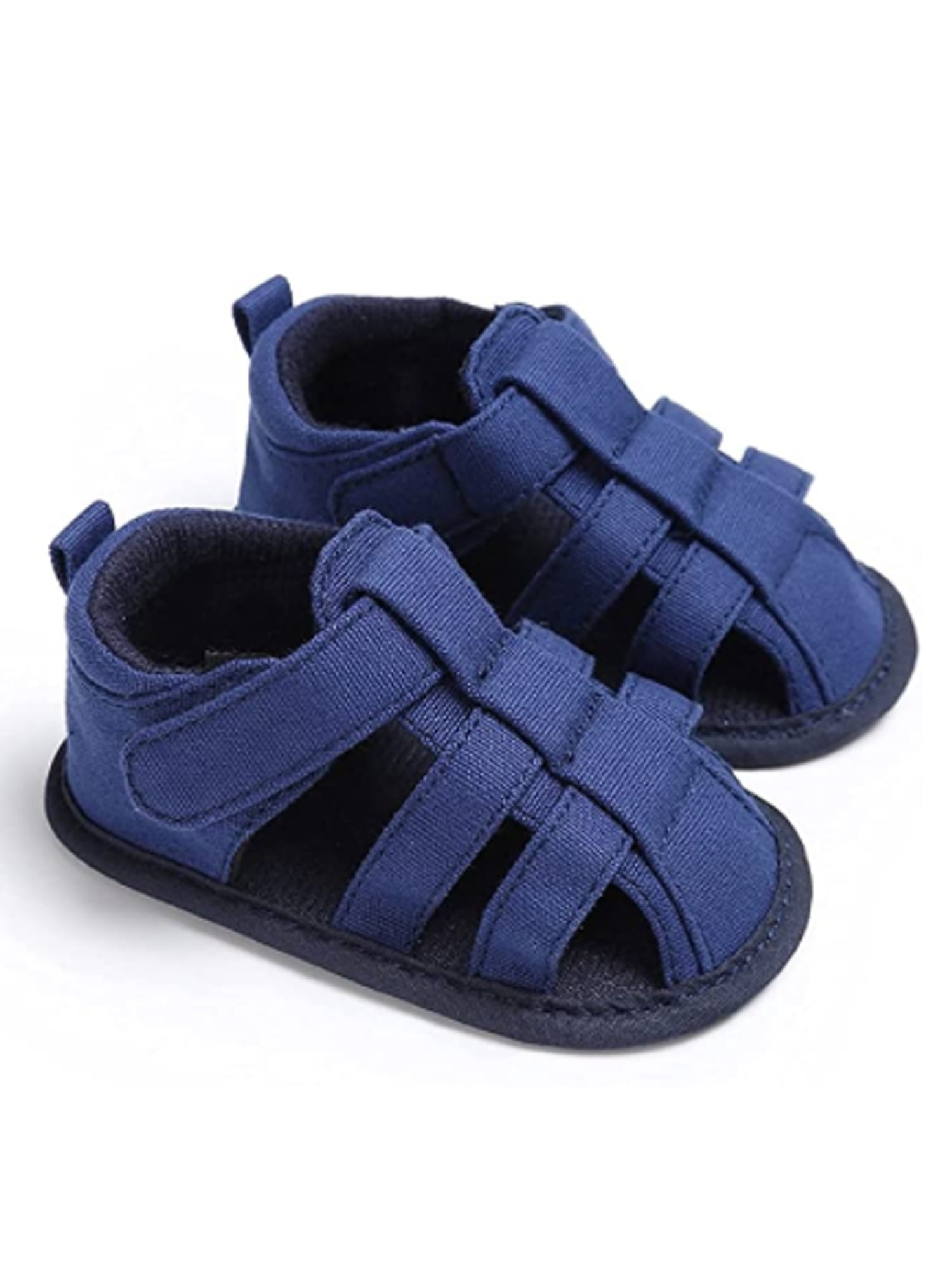 Baby Boys Girls Summer Sandals Canvas Soft Sole Non-Slip First Walkers Shoes 