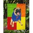 thumbnail image 3 of Carolines Treasures AMB1068GF Go Team Varsity Pug Flag Garden Size, 3 of 3