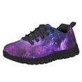 thumbnail image 1 of Pzuqiu Starry Galaxy Big Girls Tennis Shoes Size 5 Lace Up Running Sports Shoes Light Weight Walking Athletic Shoes Comfortable, 1 of 7