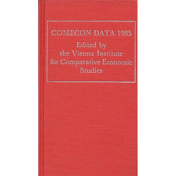 Comecon Data 1985, (Hardcover)
