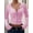 Pink, variant on Women's Hooded Zip Up Jacket with Pockets Long Sleeve Top for Fall Winter Daily Wear