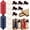 Red,Navy, variant on 48 Pcs Western Cowboy Gift Bags Western Theme Party Favors Cowboy Paper Goodie Handles Bags with Red Paisley Bandana Horseshoes Stickers for Rodeo Cowgirl Birthday Party Decoration
