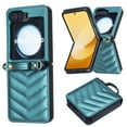 thumbnail image 2 of for Samsung Galaxy Z Flip 7 Case with Shoulder Strap, Slim PU Leather &Soft TPU Back Cover Anti-Slip Rugged Shockproof Rubber Bumper Protective Phone Shell, 2 of 10