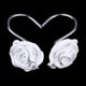 thumbnail image 5 of 12 Piezas de Despzamiento Soporte Rosa Duradero Moderno Accesorio Casa Inoxidable Bnco perfecl Gancho de la cortina de la ducha, 5 of 8