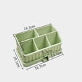 thumbnail image 4 of Removable Silicone Bathroom Storage Box: Flexible, Sturdy and Non-slip, 4 of 9