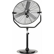 Maxx Air 30 in. 3-Speed Adjustable Height Yoke Pedestal Fan