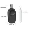 thumbnail image 4 of Tholdsy Adaptador de carga de reloj inalámbrico inalámbrico USB Reemplazo de dormitorio de oficina de computadora para Watch SE / 5/6/7 3W Relojes inteligentes Negro, 4 of 6