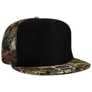 OTTO CAP OTTO SNAP Camouflage 5 Panel High Crown Mesh Back Trucker Hat