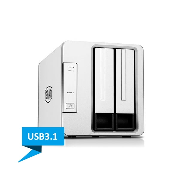 TerraMaster 2Bay RAID Storage D2310 USB3.1 Type C External Hard Drive