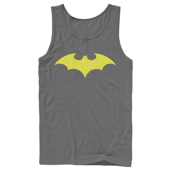 Men's Batman Winged Hero Symbol Tank Top Charcoal X Large