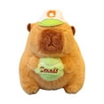thumbnail image 2 of Carpincho de peluche, colgante de bolso de carpincho, colgante de carpincho coleccionable de dibujos animados para familia, adultos, niños, niñas, Sostener la pelota, 2 of 8