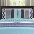 thumbnail image 6 of JML Duvet Cover Set King Size 3 Piece With Zipper Closure, Microfiber Comforter Cover Set, 6 of 6