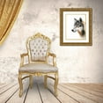 thumbnail image 3 of Shefranov, Olga 12x14 Gold Ornate Wood Framed with Double Matting Museum Art Print Titled - Wolf, 3 of 4