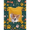 thumbnail image 3 of Cute Corgi Peeking Through Sweatshirt Men -Image by Shutterstock, Male Small, 3 of 4