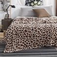 thumbnail image 2 of Classic Leopard Print Blanket 100% Polyester Winter Blanket Sheet Blanket Bedding Sofa Soft Sleeping Blanket Warm Blanket RJ, 2 of 7