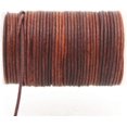 thumbnail image 1 of GFDYREE Dressed Brown Soft Round Genuine Jewelry Leather Cord Leather Rope (1mm 10 Yards), 1 of 3