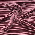 thumbnail image 3 of Mauve Pleated Stretch Velvet Solid, 3 of 7