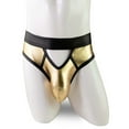 thumbnail image 4 of LNWUY Mens Underwear Lingerie for Men Shorts Pants See Through Lace Boxer Briefs Gold XXL, 4 of 4