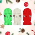 thumbnail image 4 of Cara Completa De Punto De 3 Agujeros De Navidad Polaina De Cuello De Esquí Pasamontañas De Invierno Sombrero De Punto Cálido Para Hombres Mujeres Deportes Al Aire Libre Minnieouse HA046733-01, 4 of 6