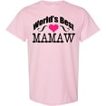 thumbnail image 3 of Inktastic World's Best Mamaw T-Shirt, 3 of 5