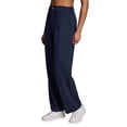 thumbnail image 3 of RBX Active Women's Full Length Stretch Knit Trouser Pants with Elastic Back, 3 of 4