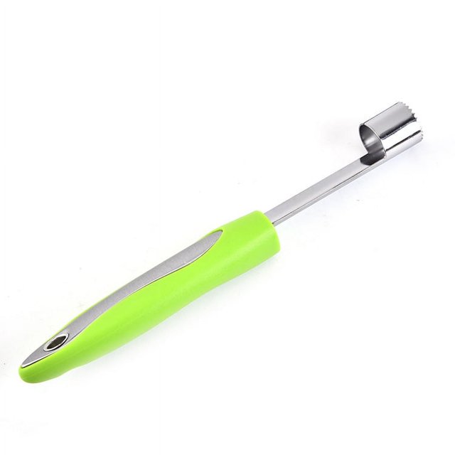 Removedor/extractor de acero inoxidable de primera calidad, herramienta de cocina de mano, gran mango